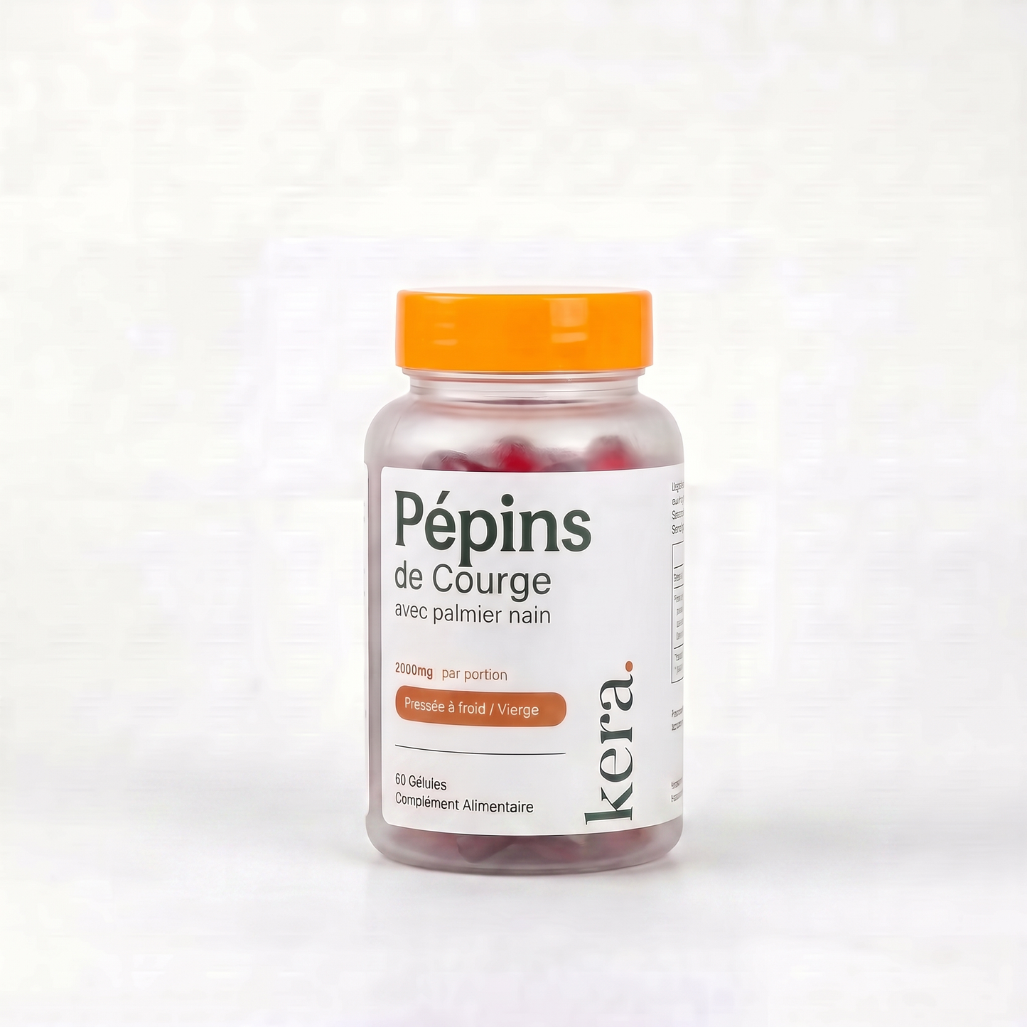 Pépins de Courge Softgels - Anti-DHT Naturel
