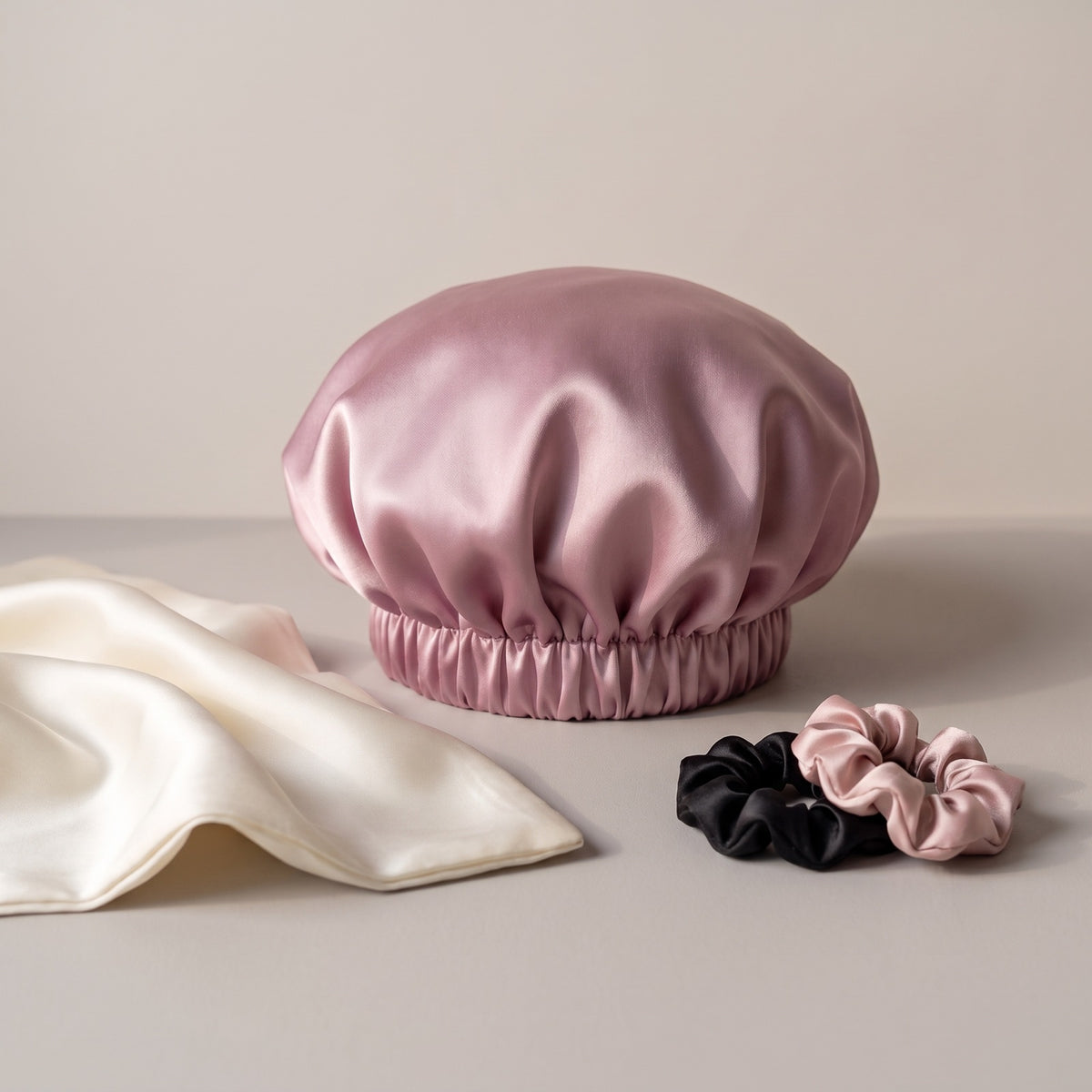 Coffret Rituel de Nuit (taie + bonnet + chouchous x 2 ), 22 Mommes