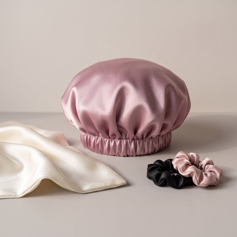 Coffret Rituel de Nuit (taie + bonnet + chouchous x 2 ), 22 Mommes