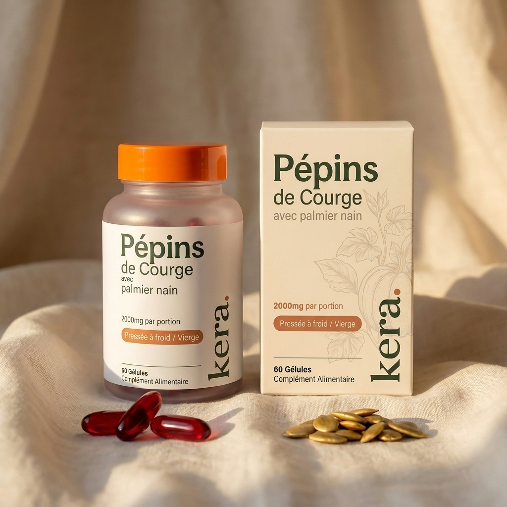 Pépins de Courge Softgels - Anti-DHT Naturel