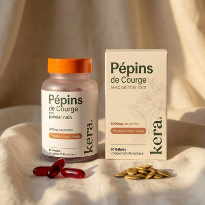 Pépins de Courge Softgels - Anti-DHT Naturel