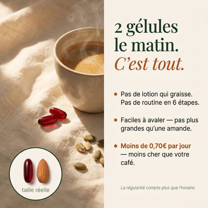 Pépins de Courge Softgels - Anti-DHT Naturel
