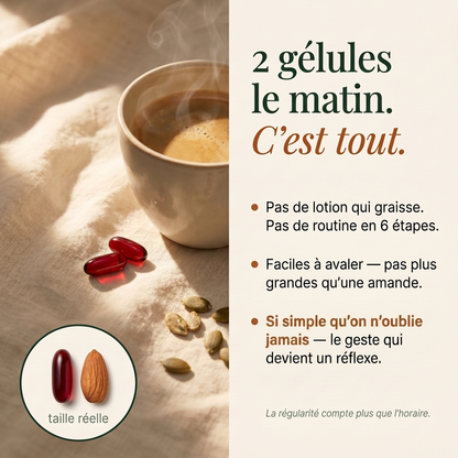 Pépins de Courge Softgels - Anti-DHT 100% Naturel