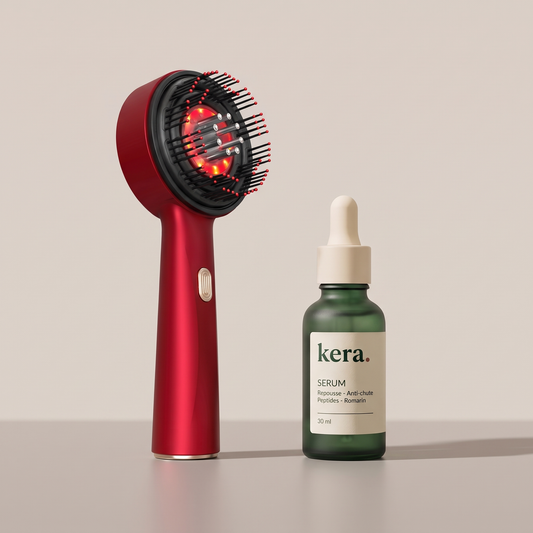 Brosse massante + Serum Repousse